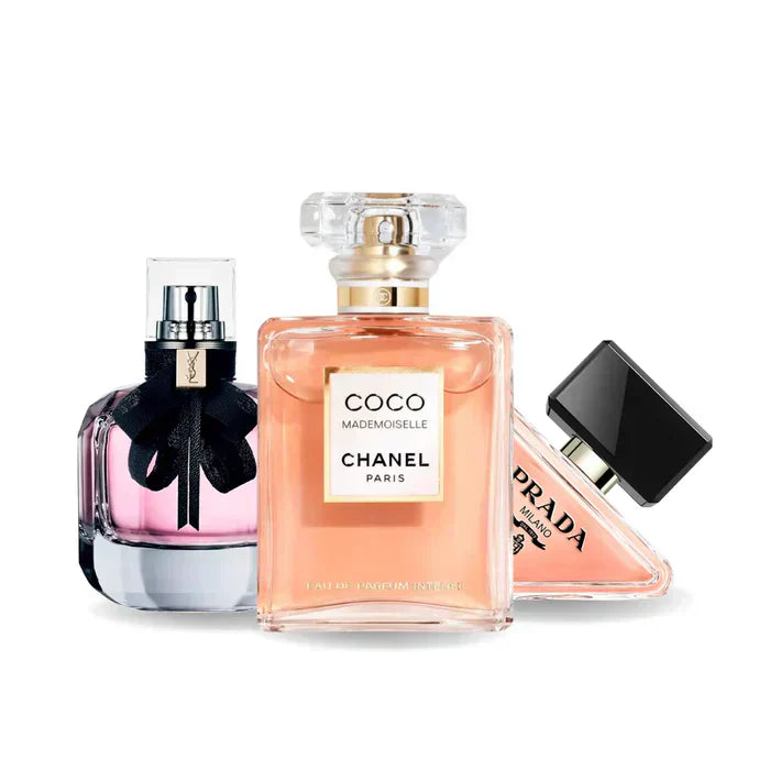 Parfüm 3er-Pack: Prada PARADOXE, COCO MADEMOISELLE e MON PARIS 100ml