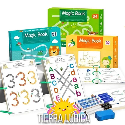 Cuaderno infantil de calco y dibujo - MagicBook