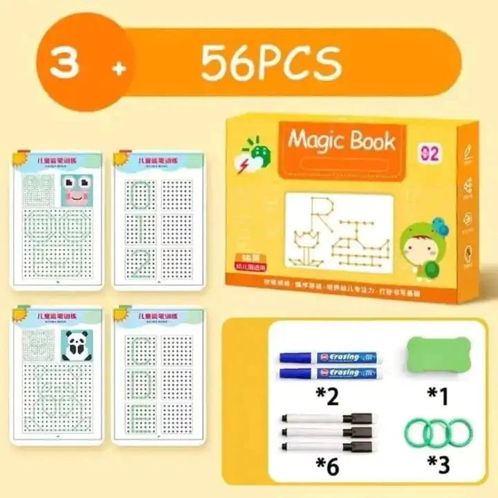 Cuaderno infantil de calco y dibujo - MagicBook - Estilo Idea