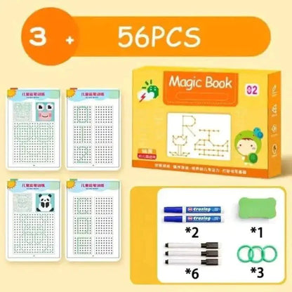 Cuaderno infantil de calco y dibujo - MagicBook - Estilo Idea