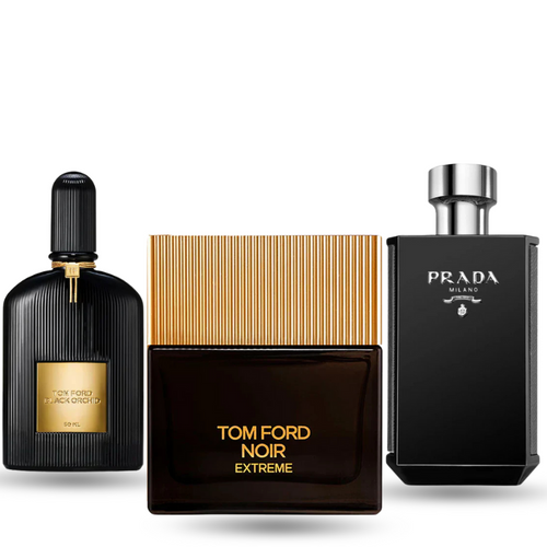 Parfüm 3er-Pack: BLACK ORCHID, NOIR EXTREME e PRADA INTENSE 100ml