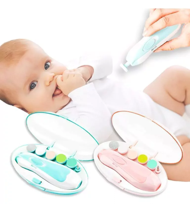 Cortaúñas eléctrico seguro para niños