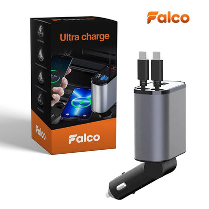 Carregador de Celular Automotivo 4 em 1 - Ultra Charge + BRINDE EXCLUSIVO PARA OS 100 PRIMEIROS! - Estilo Idea