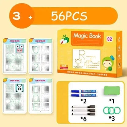 Cuaderno infantil de calco y dibujo - MagicBook - Estilo Idea