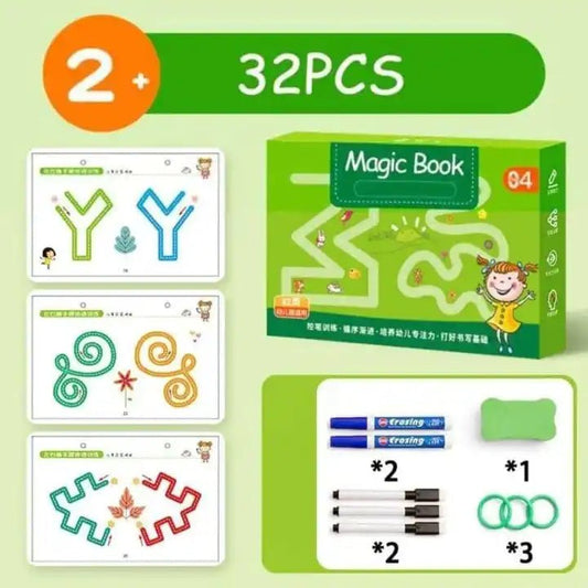 Cuaderno infantil de calco y dibujo - MagicBook - Estilo Idea