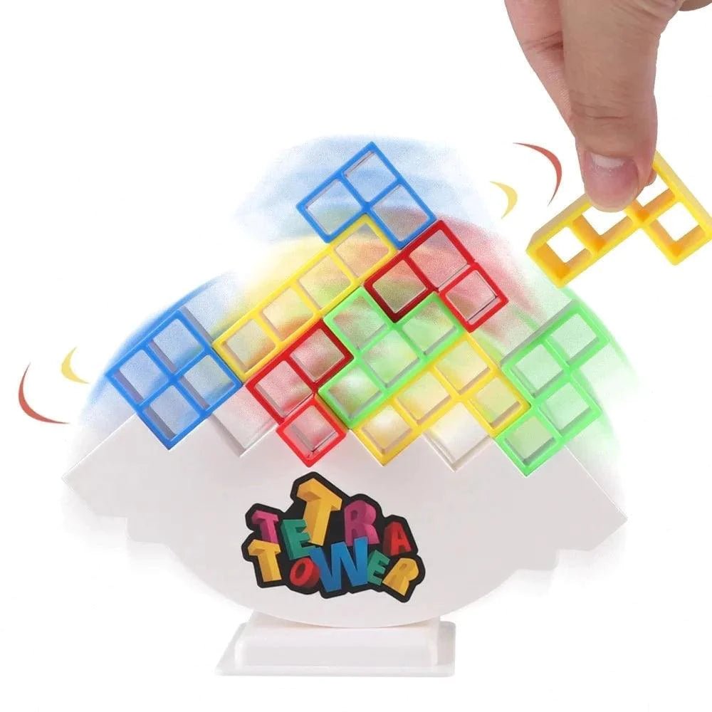 Jogo Interativo Tetra Tower® (Mistura do Jenga com o Tetris) - Estilo Idea