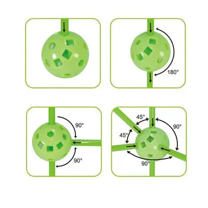 Kit de construcción Carpa para niños + Lona de regalo - Tierra Lúdica