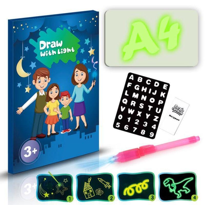 Pizarra Educativa Luminosa Magic - MagicLight - Tierra Lúdica